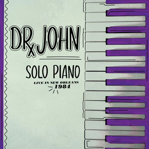 DR. JOHN - SOLO PIANO LIVE IN NEW ORLEANS 1984 Vinyl LP