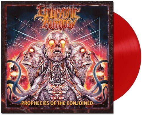EMBRYONIC AUTOPSY - PROPHECIES OF THE CONJOINED - RED Vinyl LP