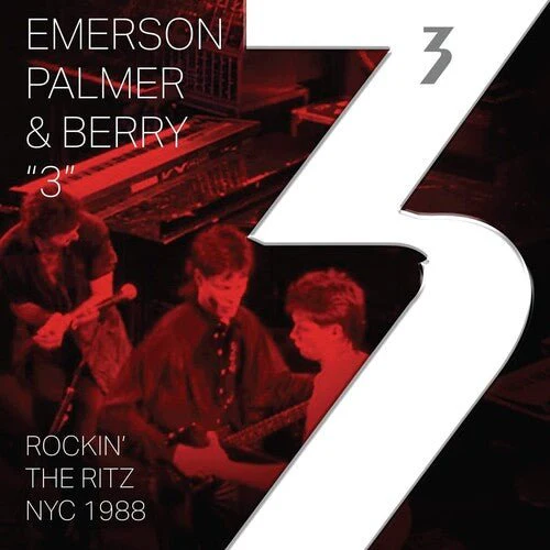 EMERSON PALMER & BERRY - 3 ROCKIN' THE RITZ NYC 1988 Vinyl LP