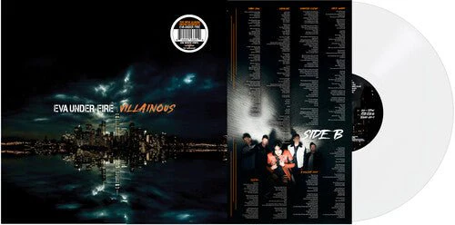 EVA UNDER FIRE - VILLAINOUS - WHITE Vinyl LP