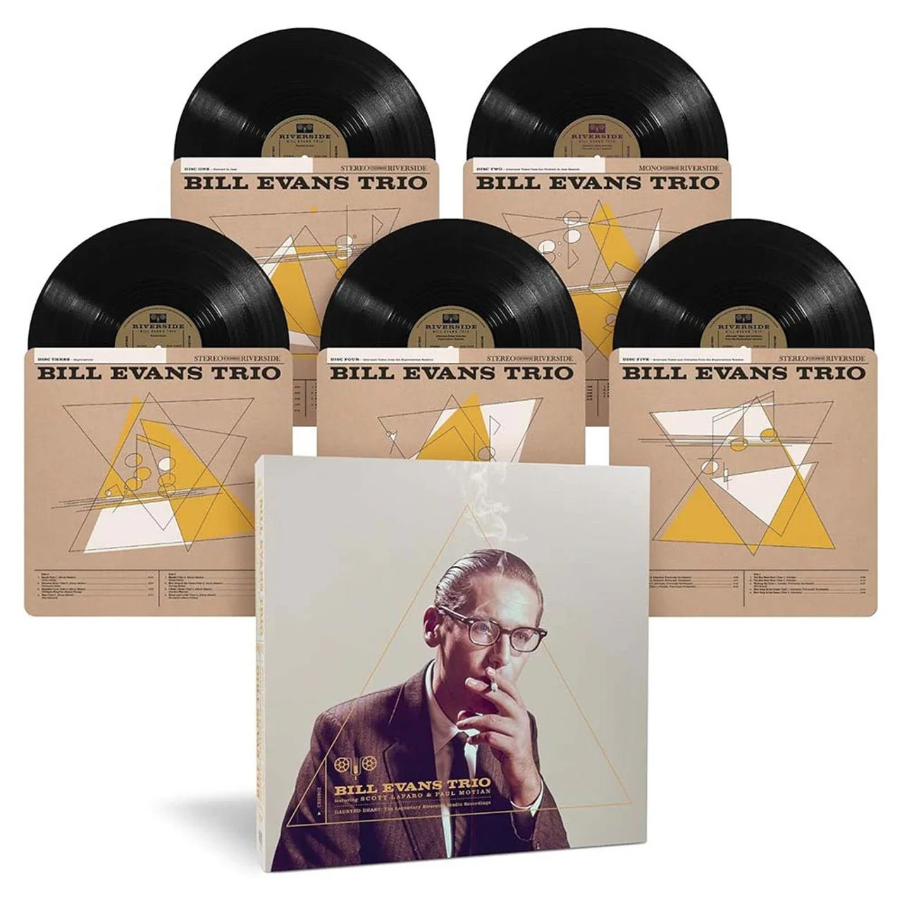 EVANS,BILL TRIO - HAUNTED HEART: THE LEGENDARY RIVERSIDE STUDIO Vinyl LP - Image 2