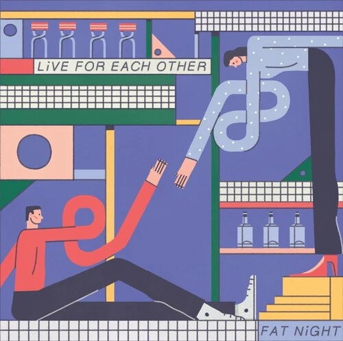 FAT NIGHT - LIVE FOR EACH OTHER Vinyl LP