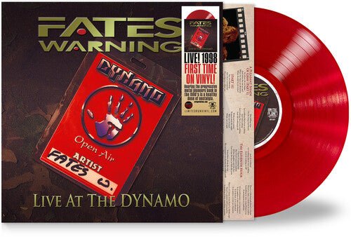 FATES WARNING - LIVE AT THE DYNAMO - CRIMSON RED Vinyl LP