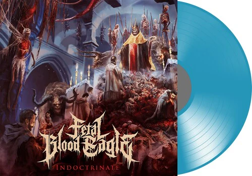 FETAL BLOOD EAGLE - INDOCTRINATE (TRANSPARENT BLUE) Vinyl LP