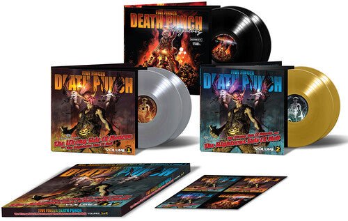 FIVE FINGER DEATH PUNCH - WRONG SIDE OF HEAVEN VOL. 1 + 2 BOX SET Vinyl LP