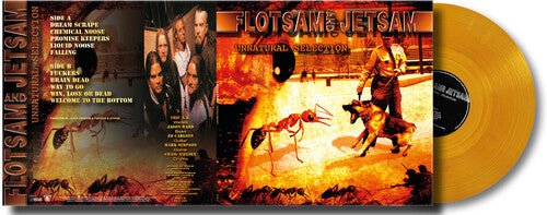 FLOTSAM & JETSAM - UNNATURAL SELECTION Gold Vinyl LP - Image 2