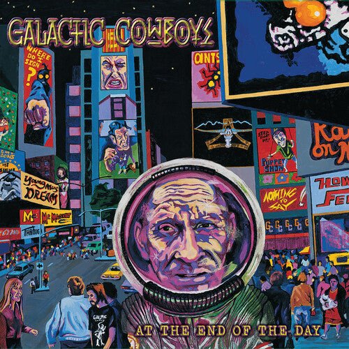 GALACTIC COWBOYS - AT THE END OF THE DAY - SOLAR RED Vinyl LP - Image 2