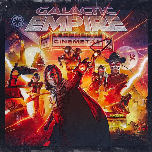 GALACTIC EMPIRE - CINEMETAL Red, Yellow, Blue Vinyl LP - Image 2