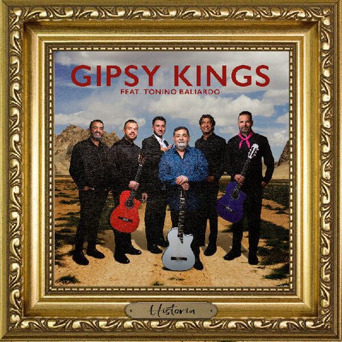 GIPSY KINGS / BALIARDO,TONINO - HISTORIA White & Blue Marble Vinyl LP - Image 2