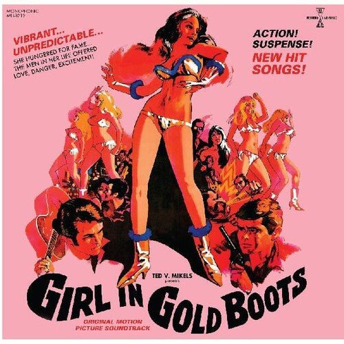 GIRL IN GOLD BOOTS / ORIGINAL MOTION PICTURE Vinyl LP