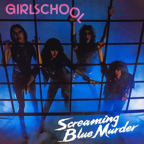GIRLSCHOOL - SCREAMING BLUE MURDER - HOT PINK Vinyl LP