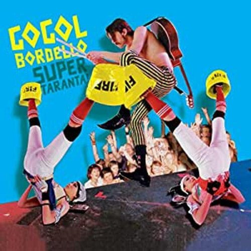 GOGOL BORDELLO - SUPER TARANTA - BLUE ICEBERG SPLASH Vinyl LP