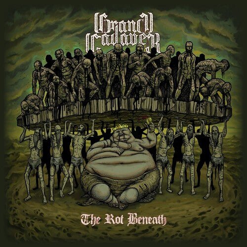 GRAND CADAVER - ROT BENEATH - BLACK/GREEN Vinyl LP