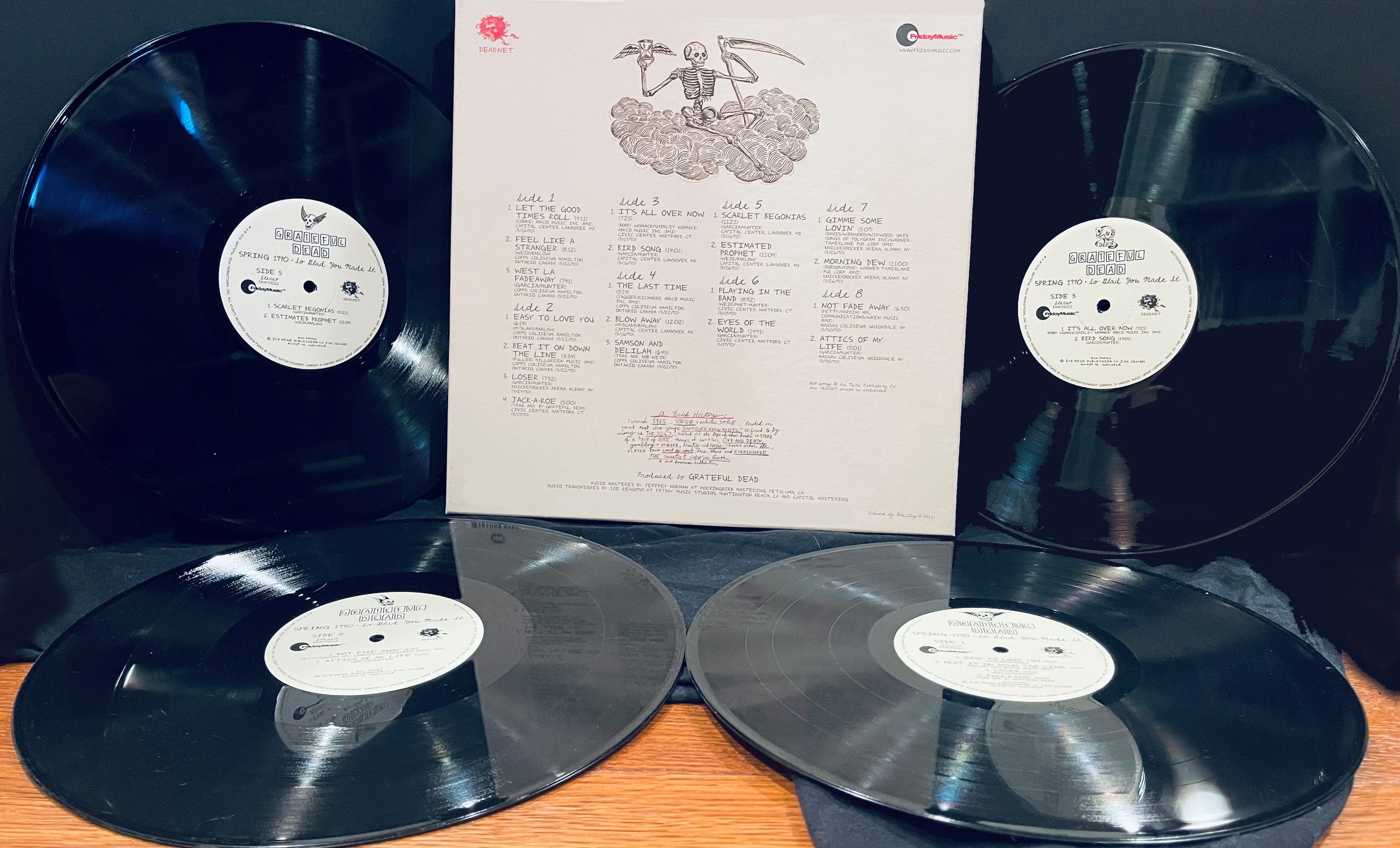 GRATEFUL DEAD - SPRING 1990-SO GLAD YOU MADE IT Vinyl LP - Image 3