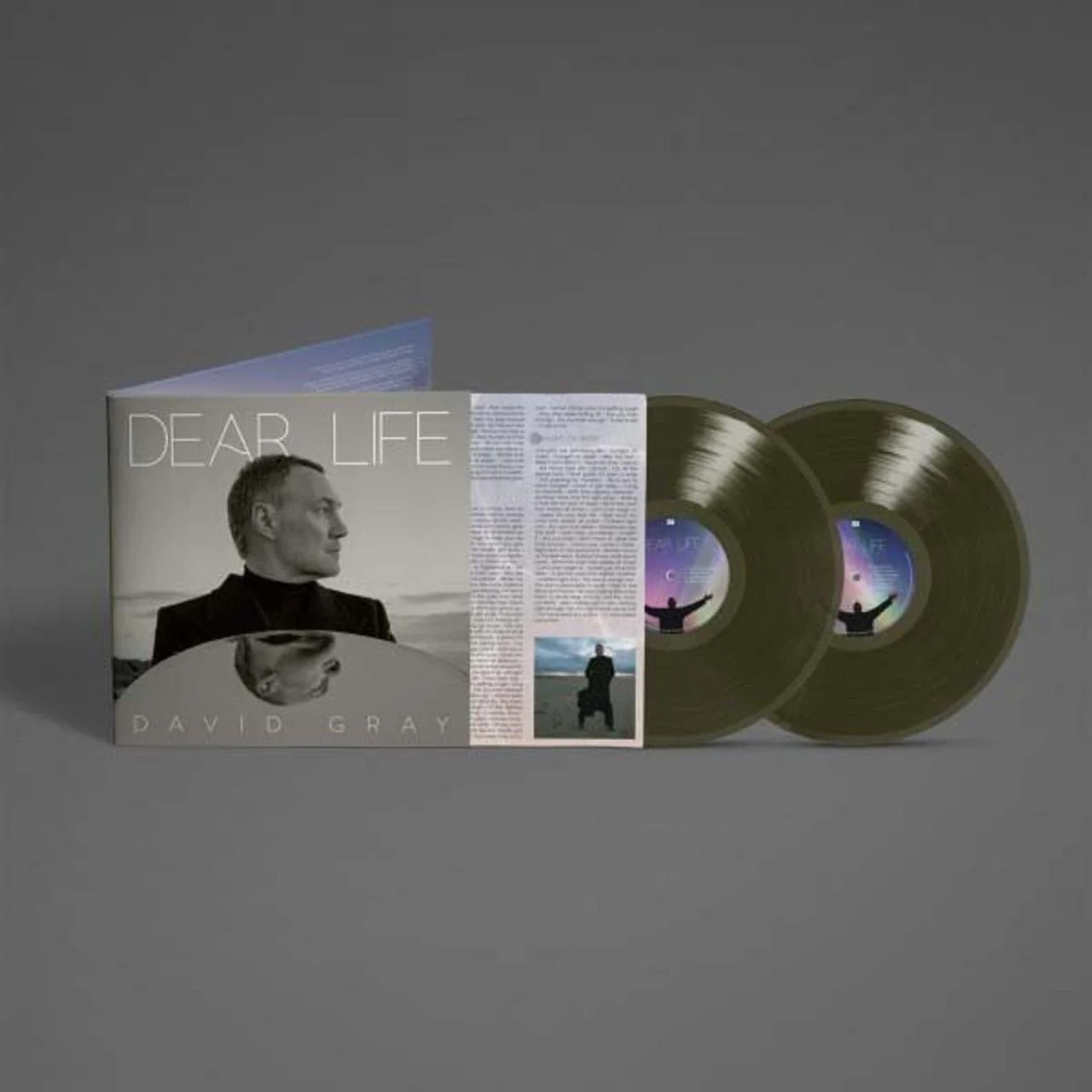 GRAY,DAVID - DEAR LIFE - SEAWEED GREEN Vinyl LP