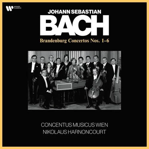HARNONCOURT,NIKOLAUS / CONCENTUS MUSICUS WIEN - BACH: THE BRANDENBURG CONCERTOS Vinyl LP
