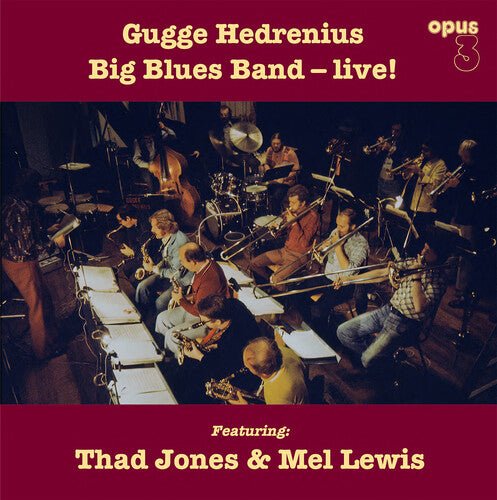 HEDRENIUS,GUGGE BIG BLUES BAND - GUGGE HEDRENIUS BIG BLUES BAND LIVE Vinyl LP