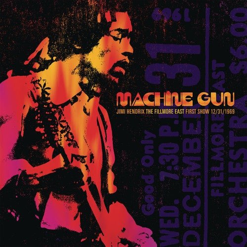HENDRIX,JIMI - MACHINE GUN JIMI HENDRIX THE FILLMORE EAST FIRST Vinyl LP
