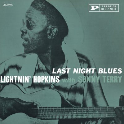 HOPKINS,LIGHTININ / TERRY,SONNY - LAST NIGHT BLUES (BLUESVILLE ACOUSTIC SOUNDS SERIE Vinyl LP