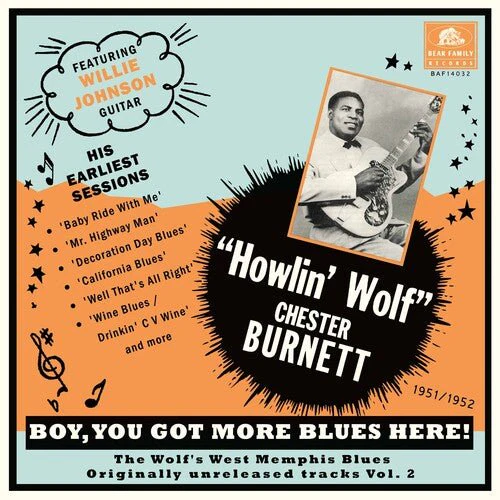 HOWLIN' WOLF - YOU GOT MORE BLUES HERE: THE WOLF'S WEST MEMPHIS Vinyl LP