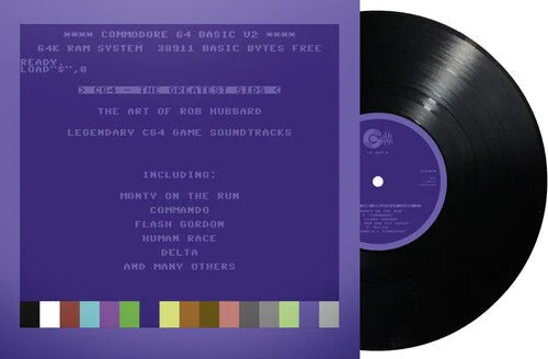 HUBBARD,ROB - C64 GREATEST SIDS: THE ART OF ROB HUBBARD Vinyl LP