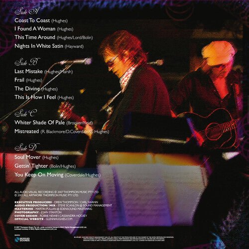 HUGHES,GLENN - LIVE IN AUSTRALIA - LTD GREEN VINYL Vinyl LP - Image 3