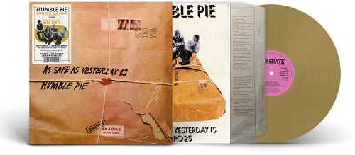 HUMBLE PIE - AS SAFE AS YESTERDAY IS - GOLD Vinyl LP - Image 2