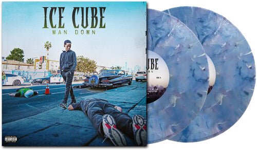 ICE CUBE - MAN DOWN - LTD DELUXE BLUE & WHITE MARBLE VINYL Vinyl LP