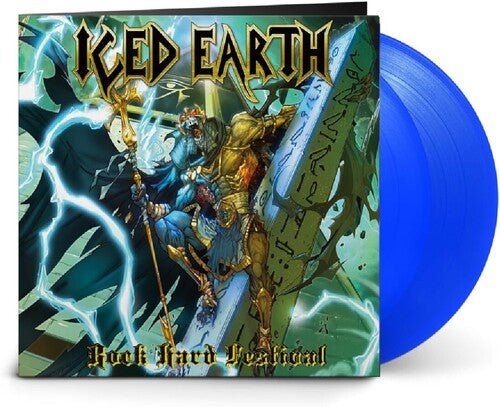 ICED EARTH - ROCK HARD FESTIVAL - LTD TRANSPARENT BLUE VINYL Vinyl LP