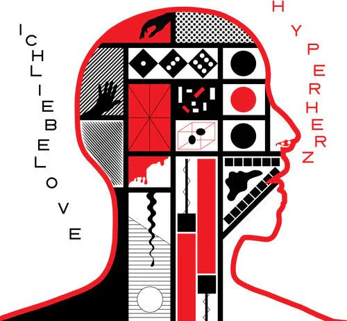 ICHLIEBELOVE - HYPERHERZ - WHITE Vinyl LP