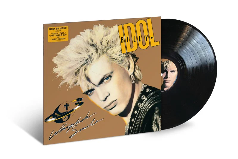 IDOL,BILLY - WHIPLASH SMILE Vinyl LP