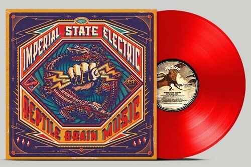 IMPERIAL STATE ELECTRIC - REPTILE BRAIN MUSIC - RED Vinyl LP