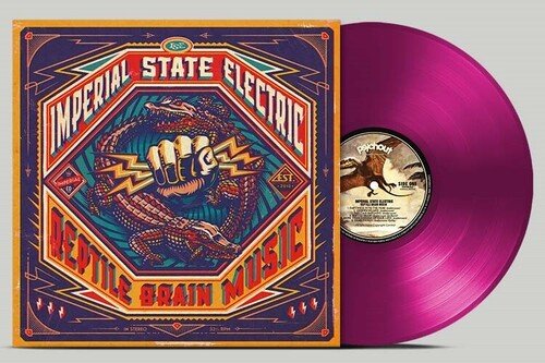 IMPERIAL STATE ELECTRIC - REPTILE BRAIN MUSIC - VIOLET Vinyl LP