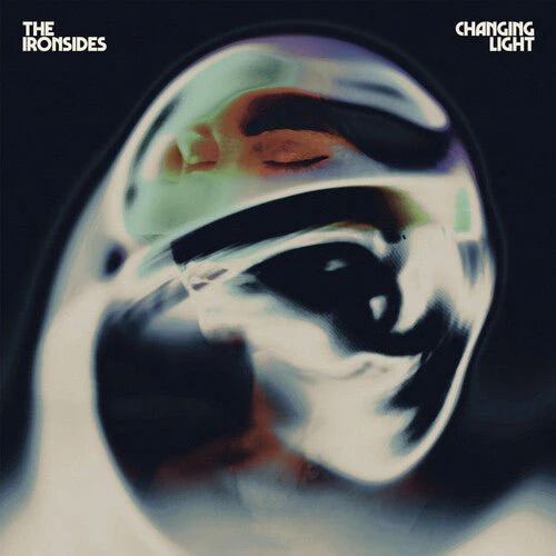 IRONSIDES - CHANGING LIGHT - COKE BOTTLE CLEAR W/ BLACK SWIRL Vinyl LP