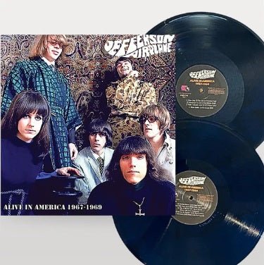 JEFFERSON AIRPLANE - ALIVE IN AMERICA 1967-1969 - MARBLE Vinyl LP