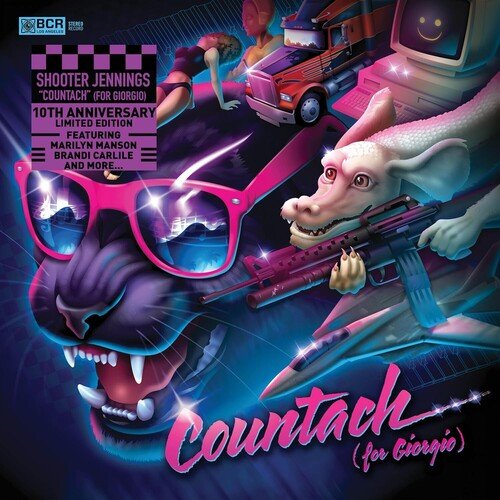 JENNINGS,SHOOTER - COUNTACH (FOR GIORGIO) 10TH ANNIVERSARY Vinyl LP - Image 2