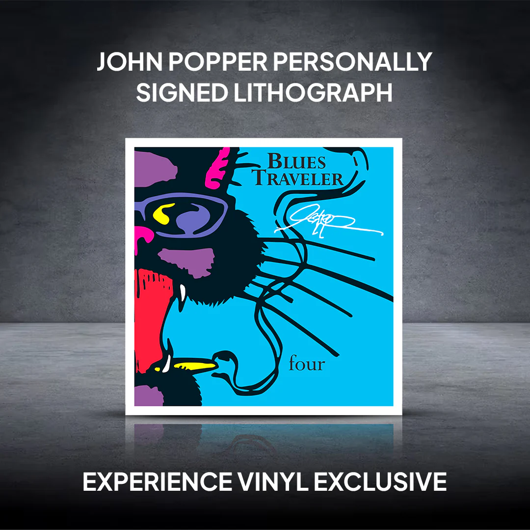 John Popper - Alternative Cover of Four Personally Signed Lithograph - Image 3