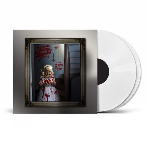 KING DIAMOND - GIVE ME YOUR SOUL PLEASE - UK EXCLUSIVE WHITE Vinyl LP