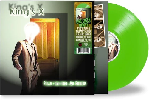 KING'S X - PLEASE COME HOME...MR. BULBOUS - GREEN Vinyl LP