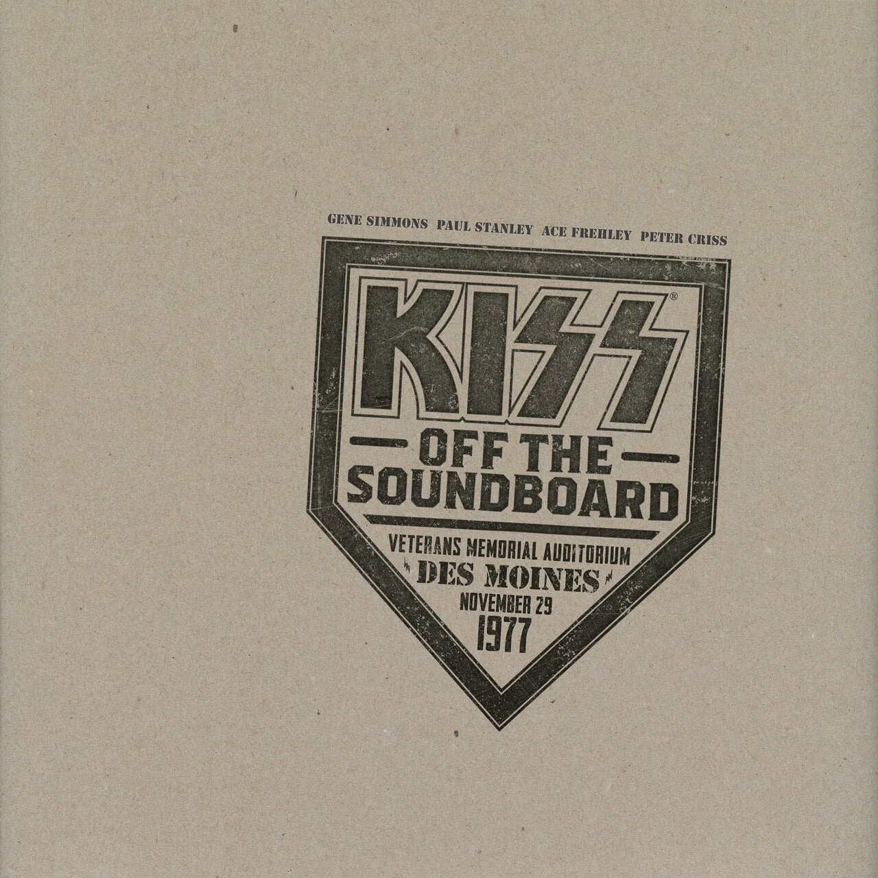 KISS - OFF THE SOUNDBOARD: LIVE IN DES MOINES 1977 Vinyl LP - Image 2