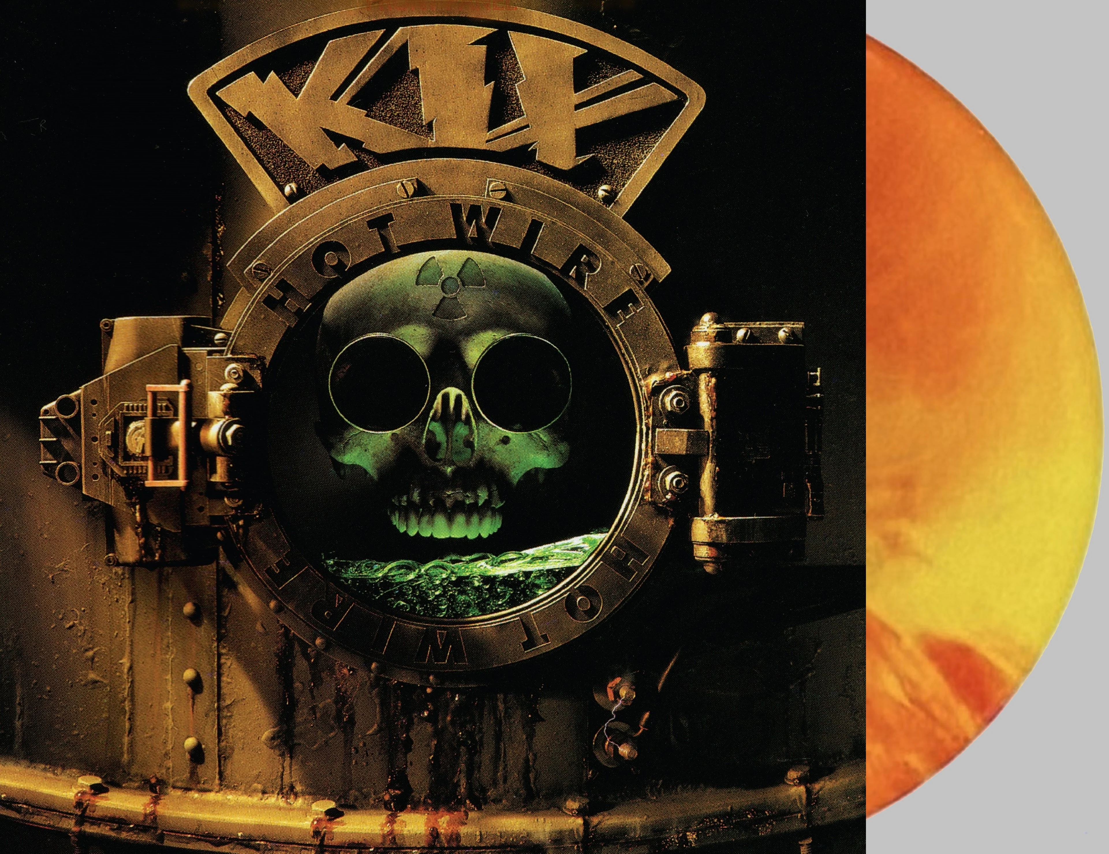 KIX - HOT WIRE SOLAR FLARE HAND POURED EFFECT Vinyl LP