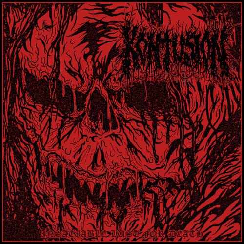 KONTUSION - INSATIABLE LUST FOR DEATH Vinyl LP