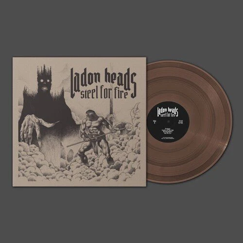 LADON HEADS - STEEL FOR FIRE - BROWN Vinyl LP