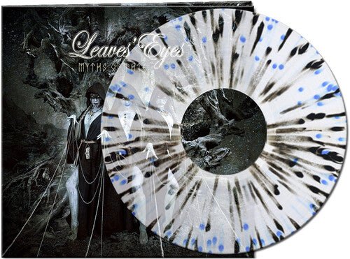 LEAVES' EYES - MYTHS OF FATE - BLUE/BLACK SPLATTER Vinyl LP