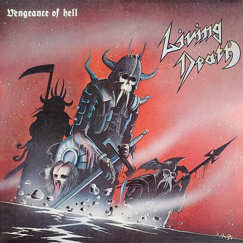 LIVING DEATH - VENGEANCE OF HELL - MARBLE Vinyl LP
