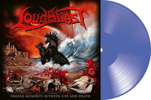 LOUDBLAST - FROZEN MOMENTS BETWEEN LIFE & DEATH - BLUE Vinyl LP