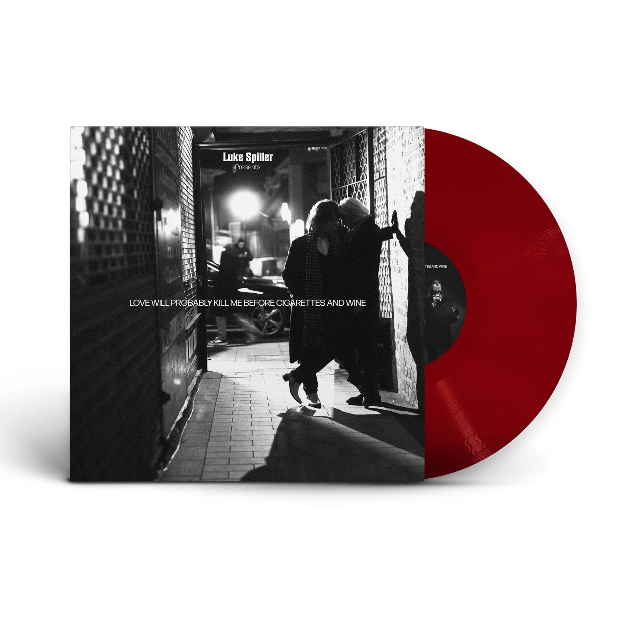 Luke Spiller - Love Will Probably Kill Me Before Cigarettes And Wine (Tour Edition) & MERRY XMAS EVERYBODY 7" w/ AUTOGRAPHED INSERT RED VINYL