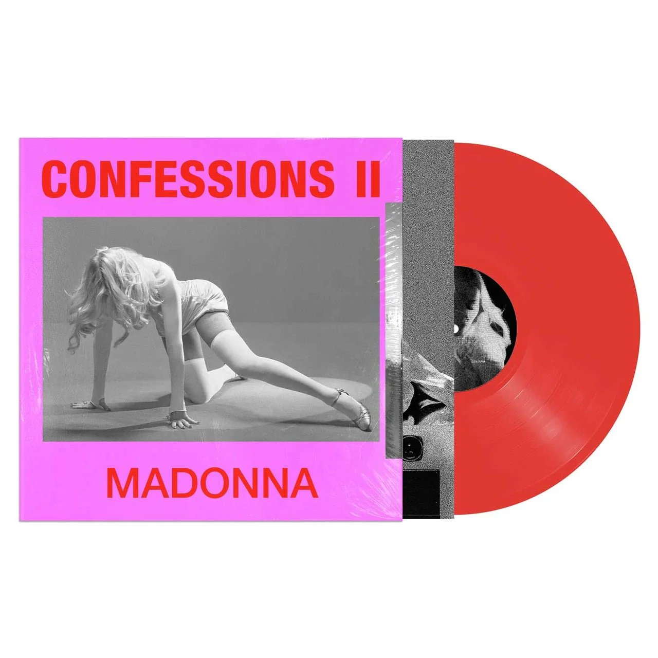 MADONNA - CONFESSIONS II Translucent Red Vinyl LP - Image 2