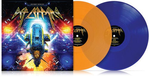 MANY FACES OF DEF LEPPARD / VAR - ORANGE & BLUE Vinyl LP