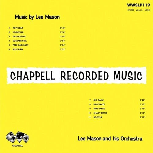 MASON,LEE - MUSIC BY LEE MASON (1971) Vinyl LP